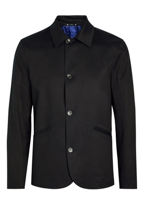 PS Paul Smith long-sleeve button shirt jacket - Black