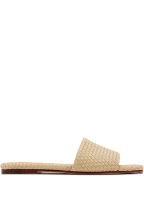 NAGHEDI woven-design sandals - Neutrals