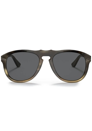 Persol pilot-frame design sunglasses - Brown