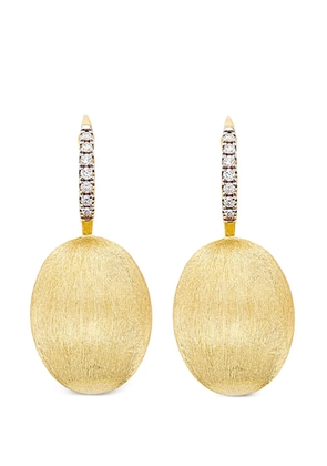 NANIS 18K Yellow gold large Ciliegine diamond earrings