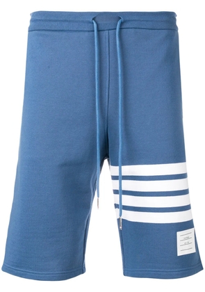 Thom Browne Engineered 4-bar Jersey Sweatshort - Blue