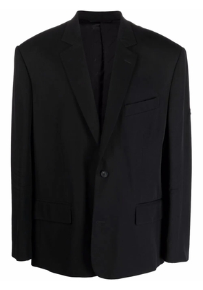 Balenciaga washed button-front jacket - Black