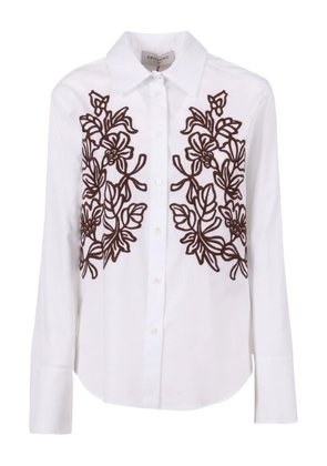 ERMANNO FIRENZE embroidery shirt - White