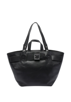 Vic Matie leather shoulder bag - Black