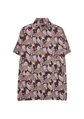 Henrik Vibskov floral-print jacket - Black