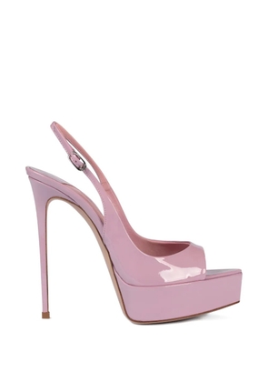 Le Silla Uma slingback platform pumps - Pink