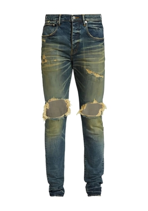 Purple Brand ripped-detail jeans - Blue
