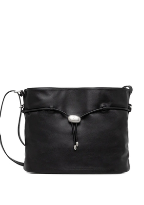 Trussardi large Amuleto bucket bag - Black