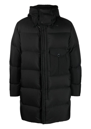 Ten C hooded puffer jacket - Black