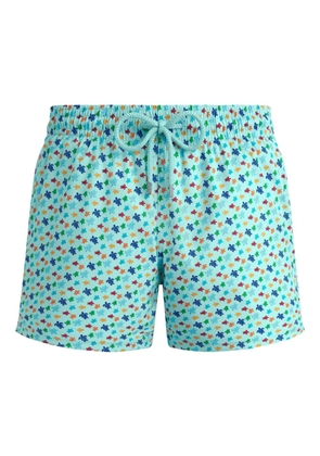 Vilebrequin Micro Ronde Des Tortues Rainbow swim shorts - Blue
