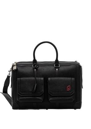 LIU JO pocket logo laptop bag - Black