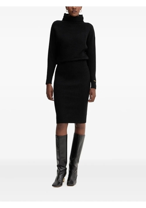 TWINSET ribbed-knit dress - Black
