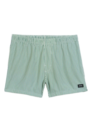 Osklen Litoral striped swim shorts - Green