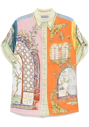 ALEMAIS Monte shirt - Orange