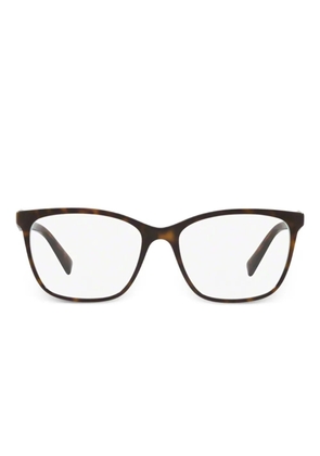 Tiffany & Co Eyewear tortoiseshell square-frame glasses - Brown