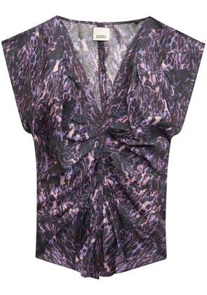 ISABEL MARANT Lonea blouse - Purple