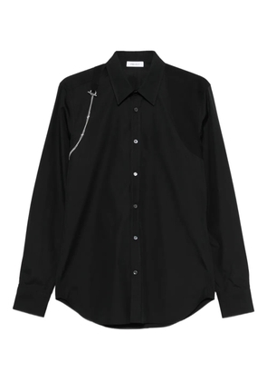 Alexander McQueen chain pin shirt - Black