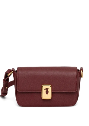Trussardi mini Cameo cross body bag - Red