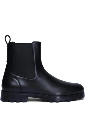 Santoni pull-tab chelsea boots - Black