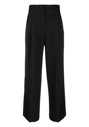 Burberry high-waisted wide-leg trousers - Black