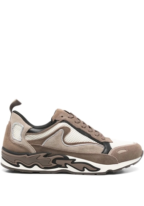 SANDRO Flame sneakers - Brown