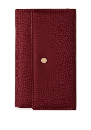 Borbonese medium flap wallet - Red