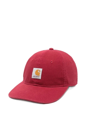 Carhartt WIP logo-patch cap - Red