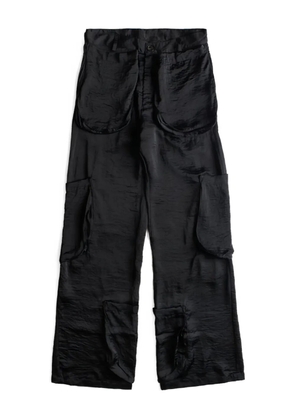 Edward Cuming wide-leg trousers - Black