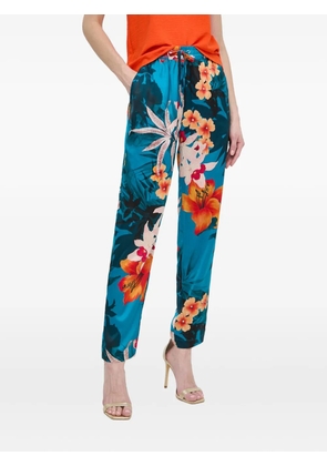 GUESS USA floral trousers - Blue