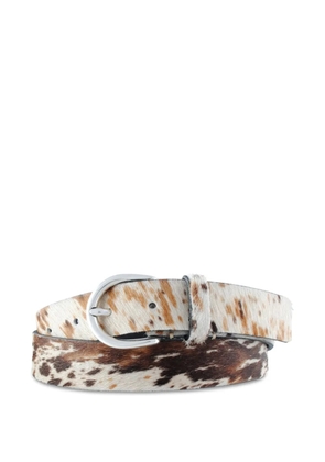Molebo cow-print belt - Neutrals