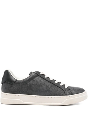 Coach monogrammed sneakers - Black
