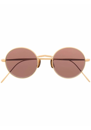 Oliver Peoples G. Ponti-3 round-frame sunglasses - Gold