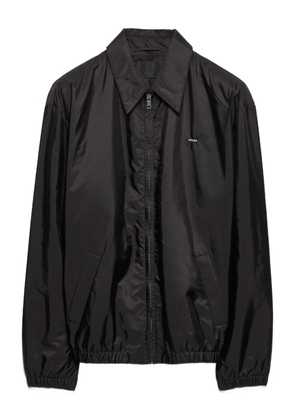 Prada shirt-style collar padded jacket - Black