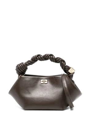 GANNI mini Bou tote bag - Brown