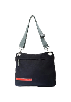 Prada Pre-Owned 1990-2000s canvas cross body bag - Black