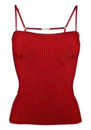 Jacquemus Le haut Sierra top - Red
