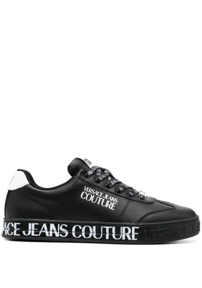 Versace Jeans Couture logo-print low-top sneakers - Black