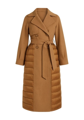 TWINSET belt- detail coat - Brown