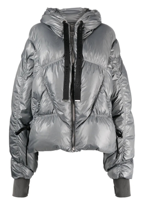 Khrisjoy Iconic metallic-effect puffer jacket - Grey