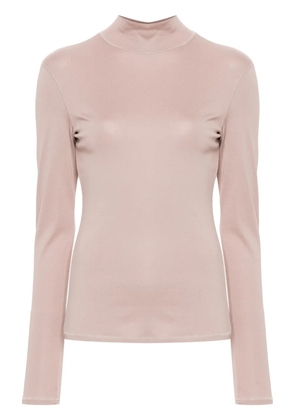 LEMAIRE high-neck cotton top - Pink