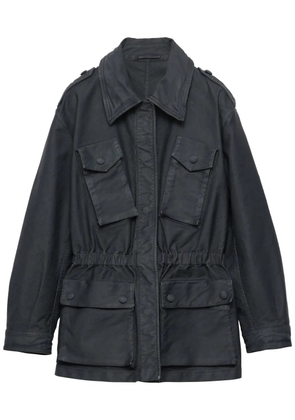 Prada cotton safari jacket - Grey