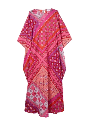 PUCCI festa print maxi dress - Pink