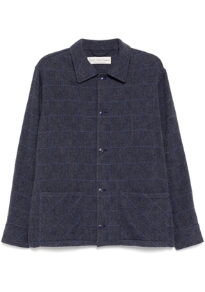 GOD'S TRUE CASHMERE Wizard shirt jacket - Blue