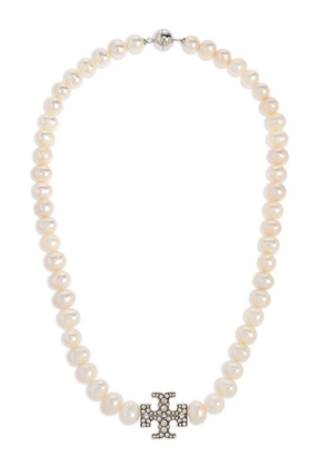 Tory Burch faux-pearl necklace - Neutrals