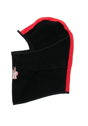 Moncler Grenoble logo-patch balaclava - Black