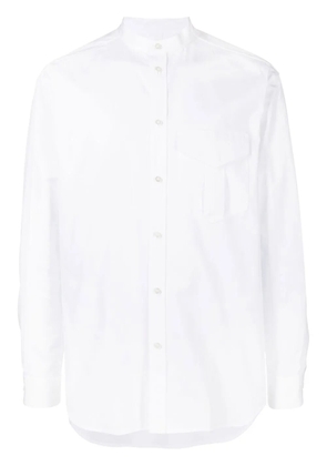 Jil Sander stand-collar cotton shirt - White