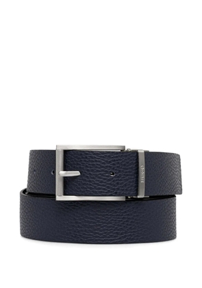 HUGO reversible leather belt - Blue