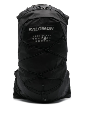 MM6 Maison Margiela X Salomon x Saloman logo-print backpack - Black