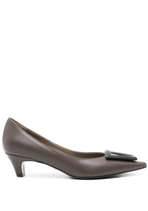 Roberto Festa 55mm leather pumps - Grey