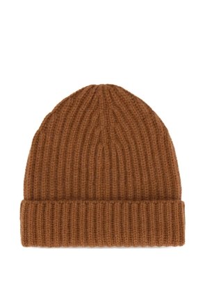 Malo ribbed beanie hat - Brown